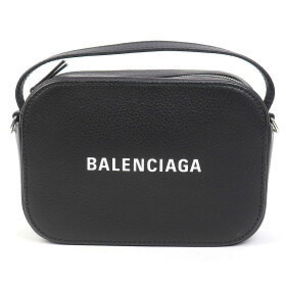 Balenciaga Crossbody Bag Calfskin Black Bag Camera Shoulder Pochette